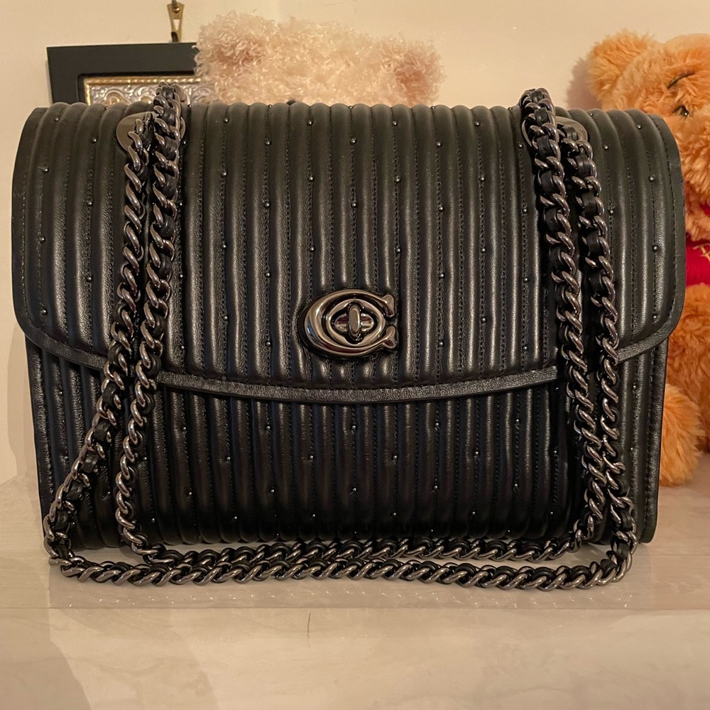 Coach Parker bag with rivets